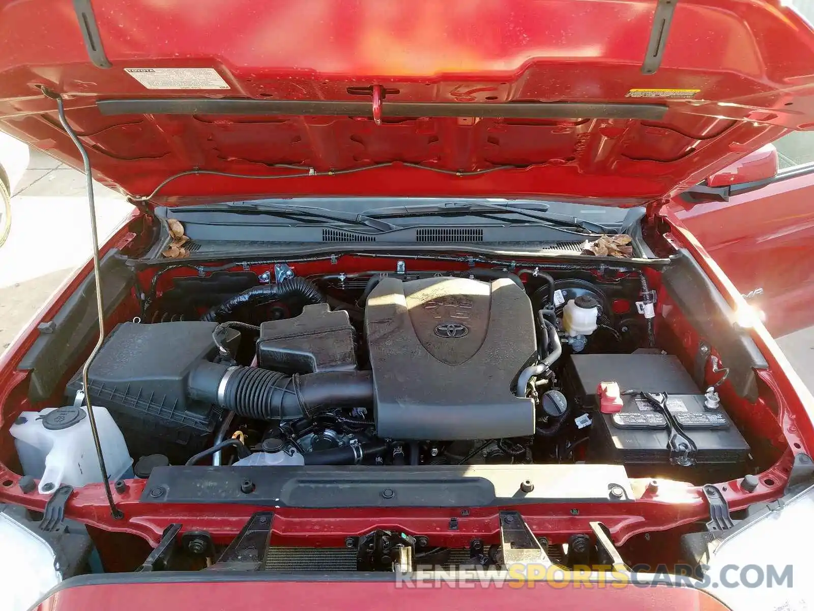 7 Photograph of a damaged car 3TMCZ5AN9LM300700 TOYOTA TACOMA DOU 2020