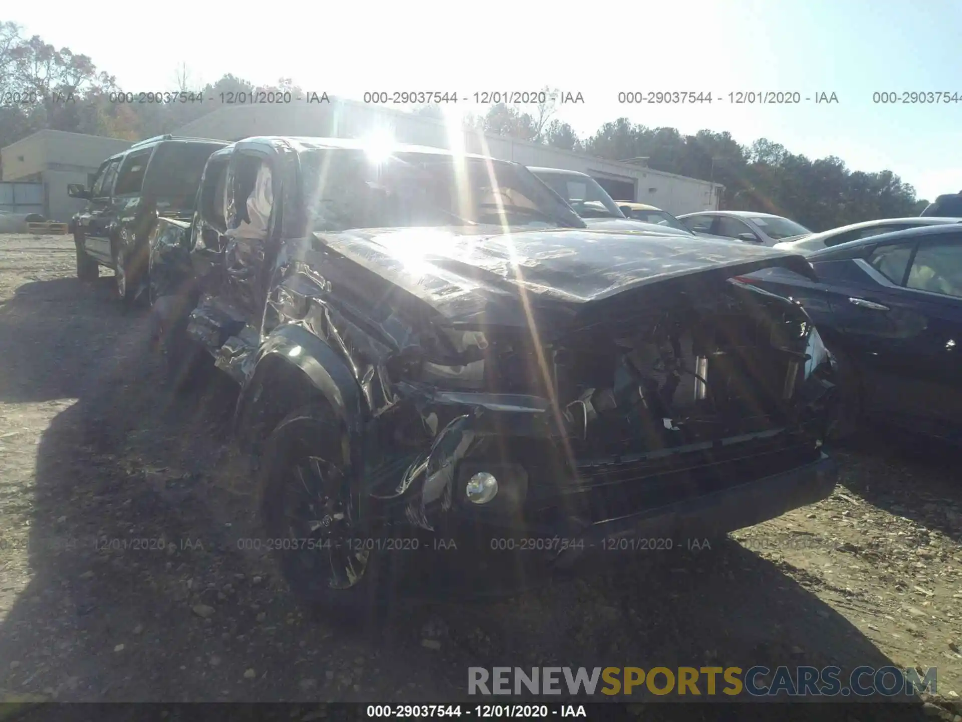 1 Photograph of a damaged car 5TFAZ5CNXMX096537 TOYOTA TACOMA SR5 2021