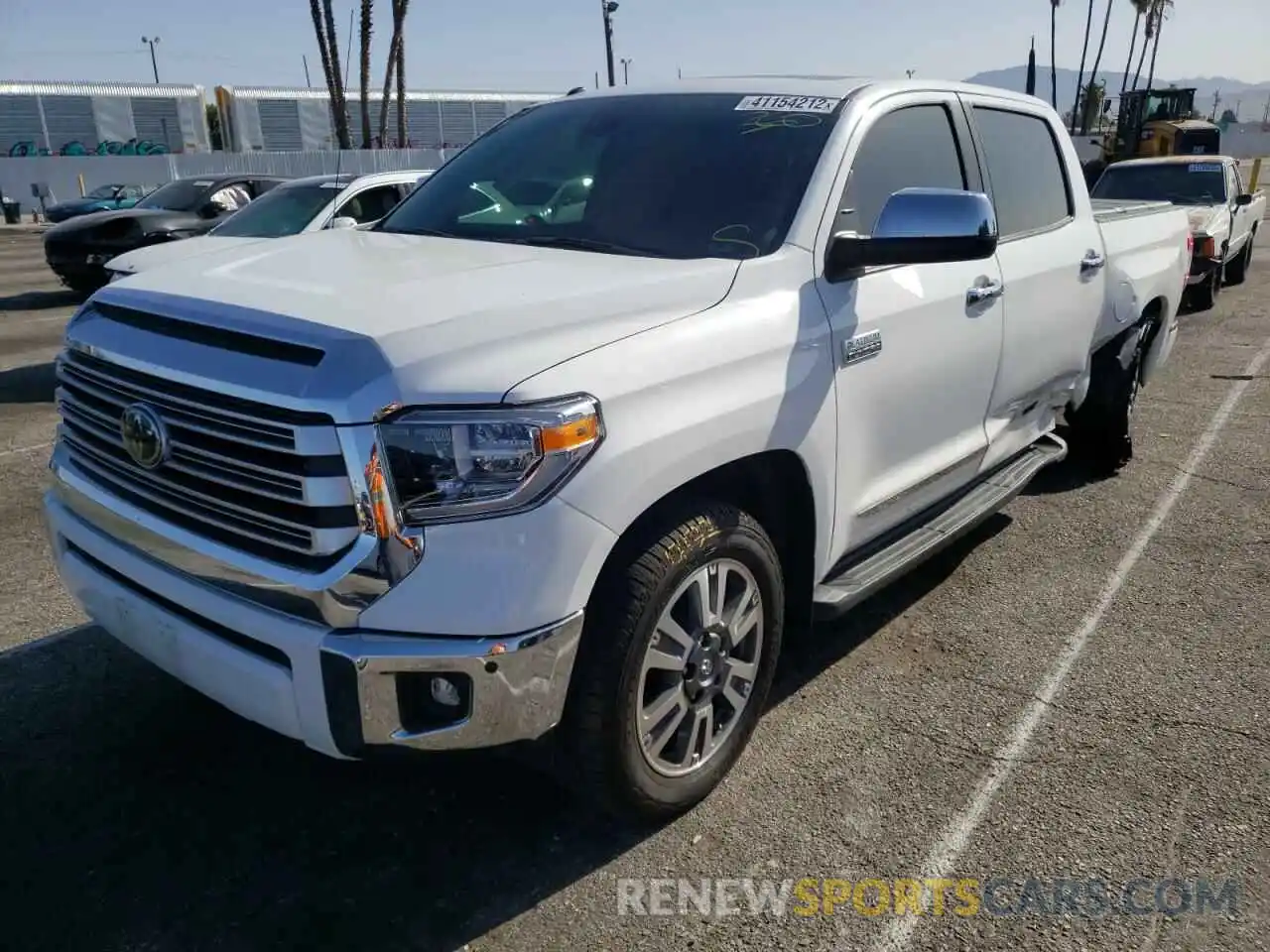 2 Photograph of a damaged car 5TFAY5F10KX779954 TOYOTA TUNDRA 2019