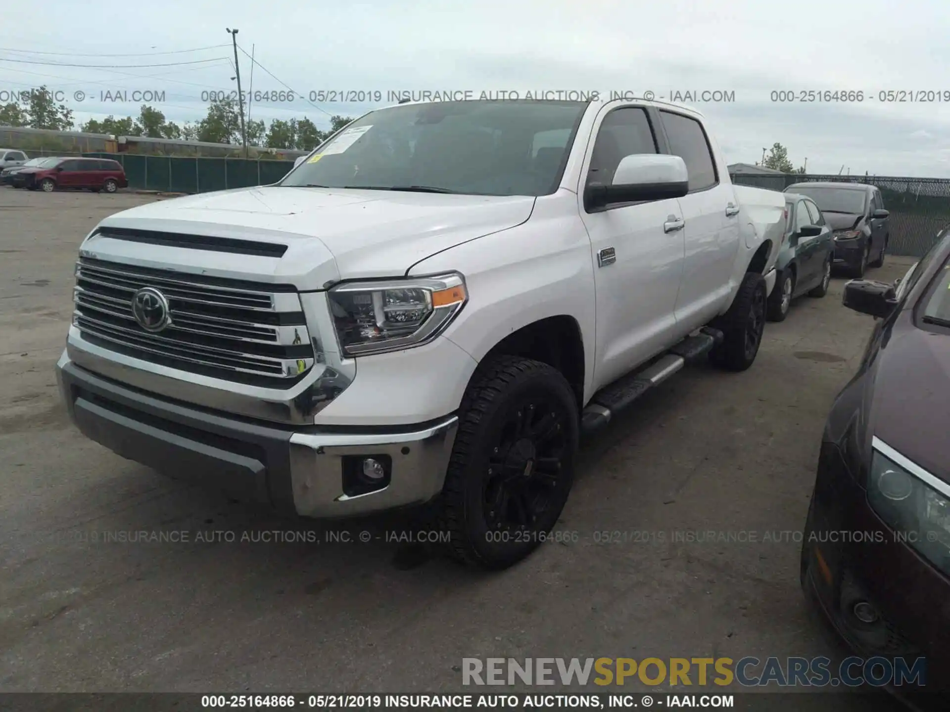 2 Photograph of a damaged car 5TFAY5F10KX781591 TOYOTA TUNDRA 2019