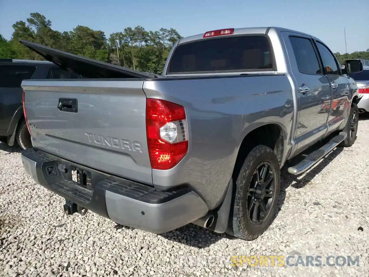 4 Photograph of a damaged car 5TFAY5F10KX843636 TOYOTA TUNDRA 2019