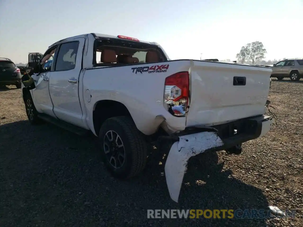 3 Photograph of a damaged car 5TFAY5F11KX799985 TOYOTA TUNDRA 2019