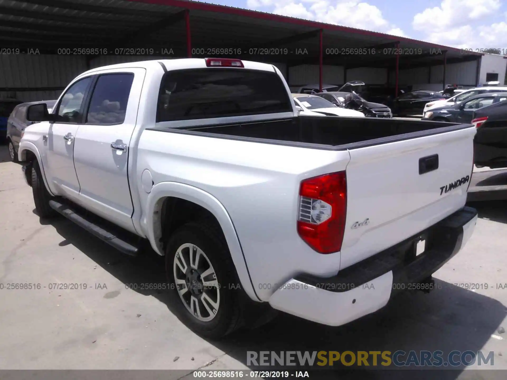 3 Photograph of a damaged car 5TFAY5F11KX800553 TOYOTA TUNDRA 2019