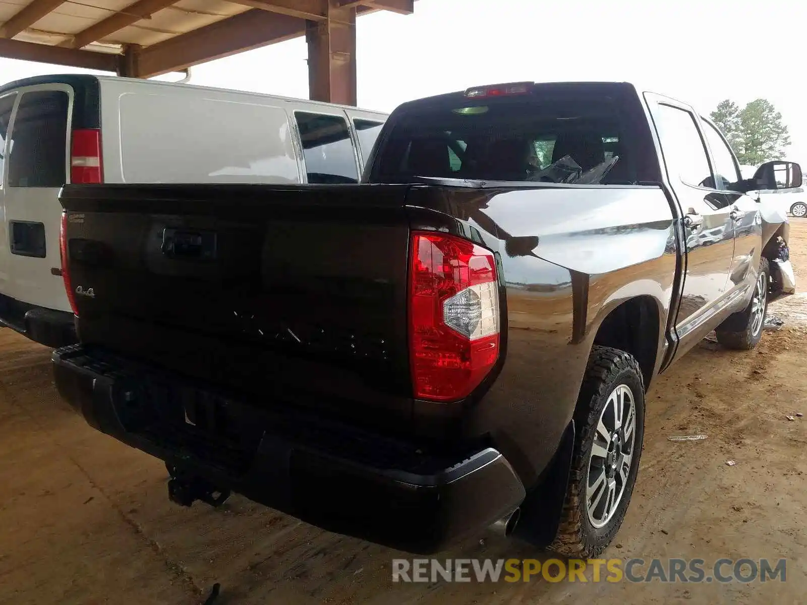 4 Photograph of a damaged car 5TFAY5F11KX806109 TOYOTA TUNDRA 2019