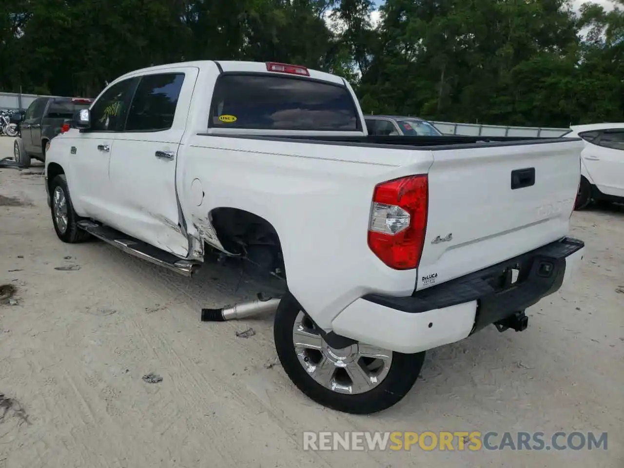 3 Photograph of a damaged car 5TFAY5F11KX817904 TOYOTA TUNDRA 2019