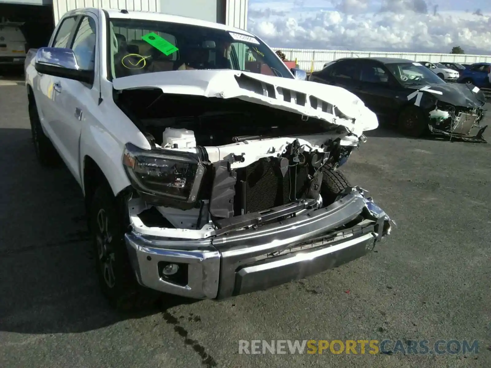 10 Photograph of a damaged car 5TFAY5F11KX823492 TOYOTA TUNDRA 2019