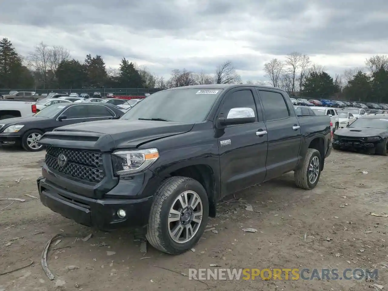 1 Photograph of a damaged car 5TFAY5F12KX798960 TOYOTA TUNDRA 2019