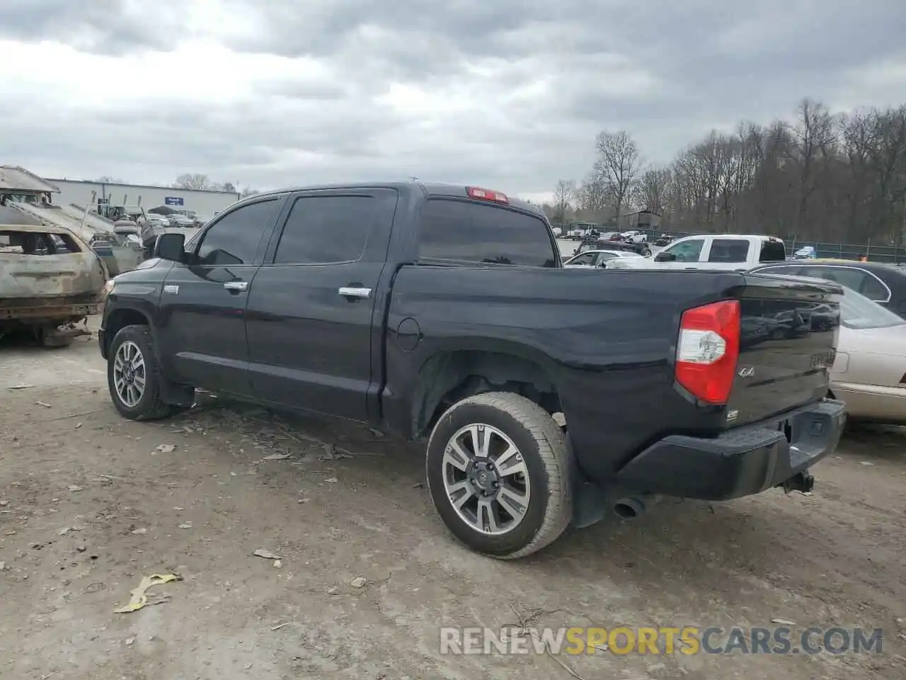 2 Photograph of a damaged car 5TFAY5F12KX798960 TOYOTA TUNDRA 2019