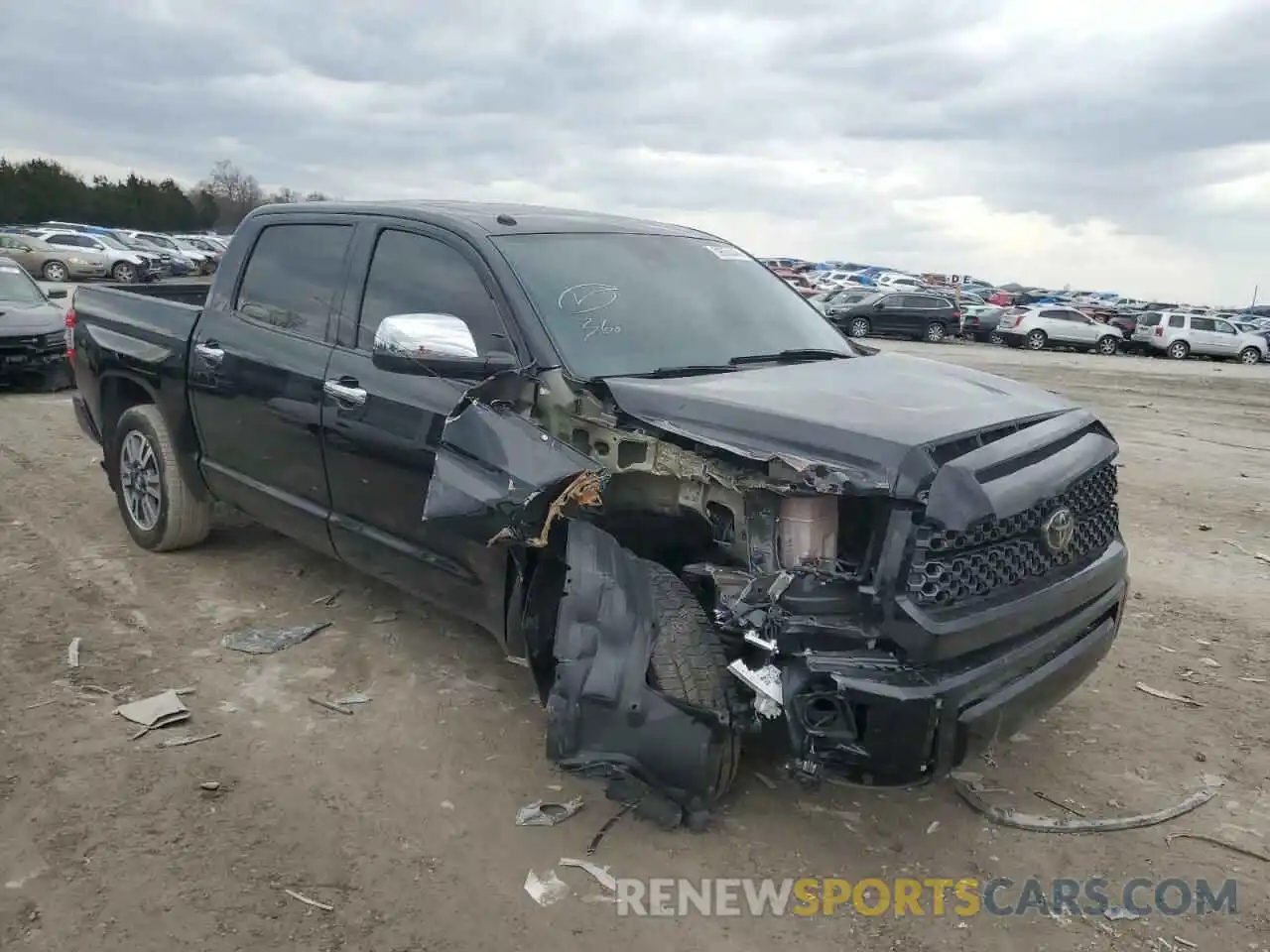 4 Photograph of a damaged car 5TFAY5F12KX798960 TOYOTA TUNDRA 2019