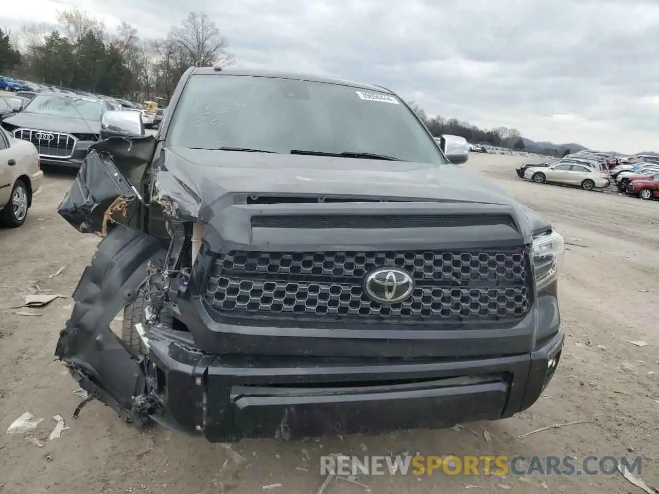 5 Photograph of a damaged car 5TFAY5F12KX798960 TOYOTA TUNDRA 2019