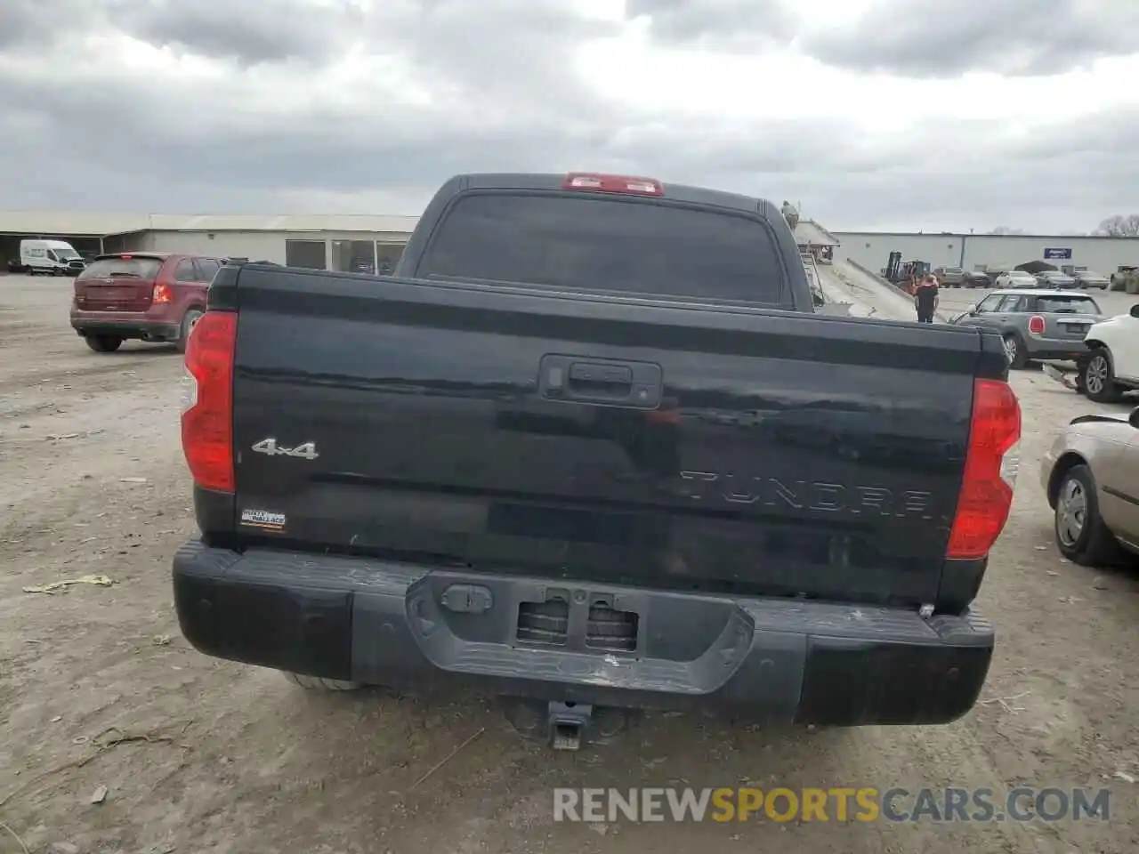 6 Photograph of a damaged car 5TFAY5F12KX798960 TOYOTA TUNDRA 2019