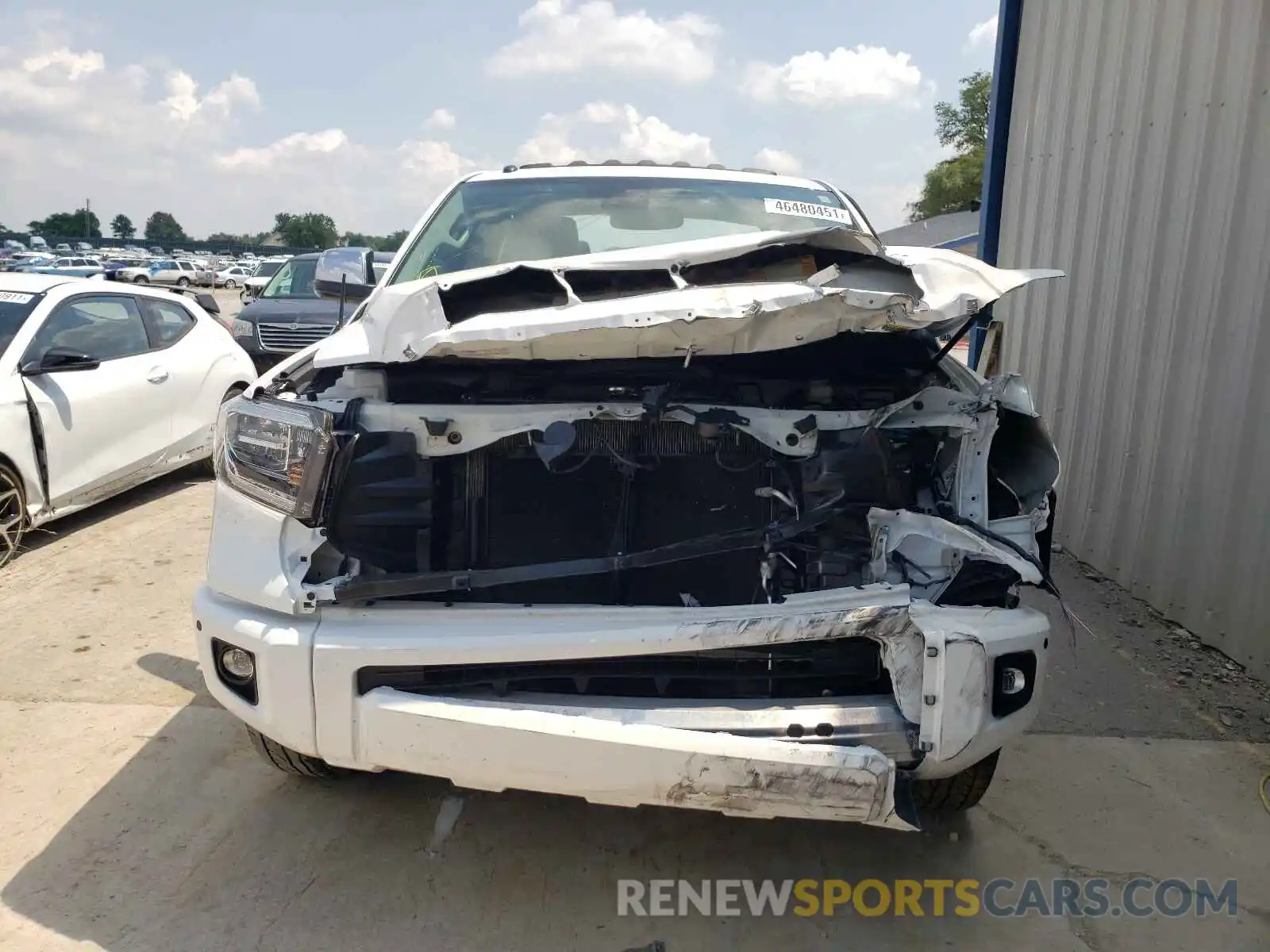 10 Photograph of a damaged car 5TFAY5F12KX824926 TOYOTA TUNDRA 2019