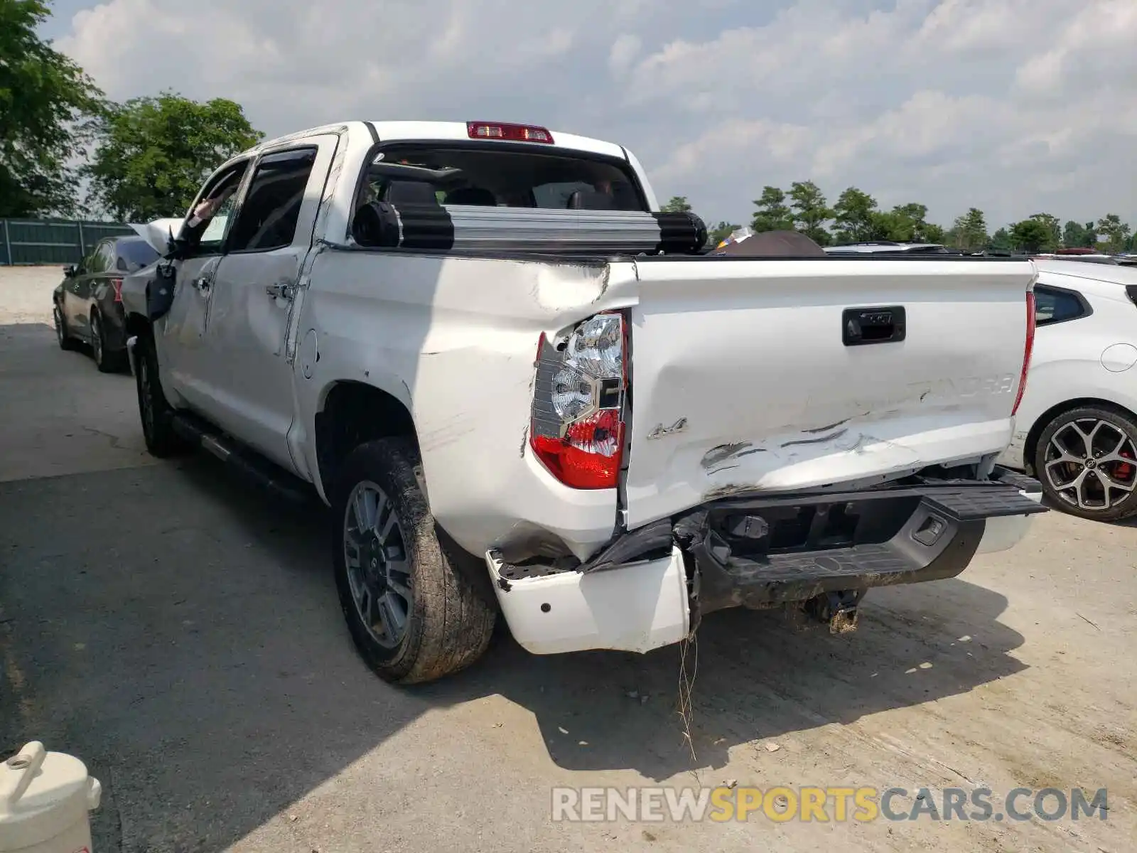 3 Photograph of a damaged car 5TFAY5F12KX824926 TOYOTA TUNDRA 2019