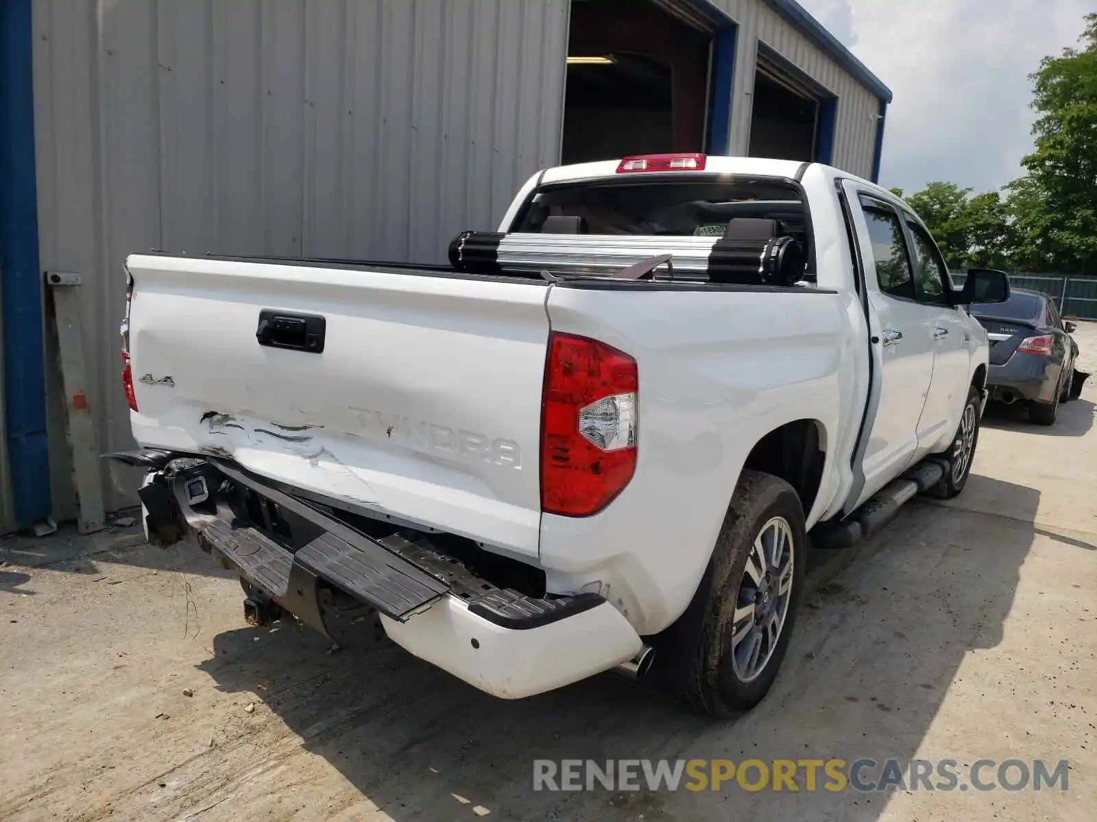 4 Photograph of a damaged car 5TFAY5F12KX824926 TOYOTA TUNDRA 2019