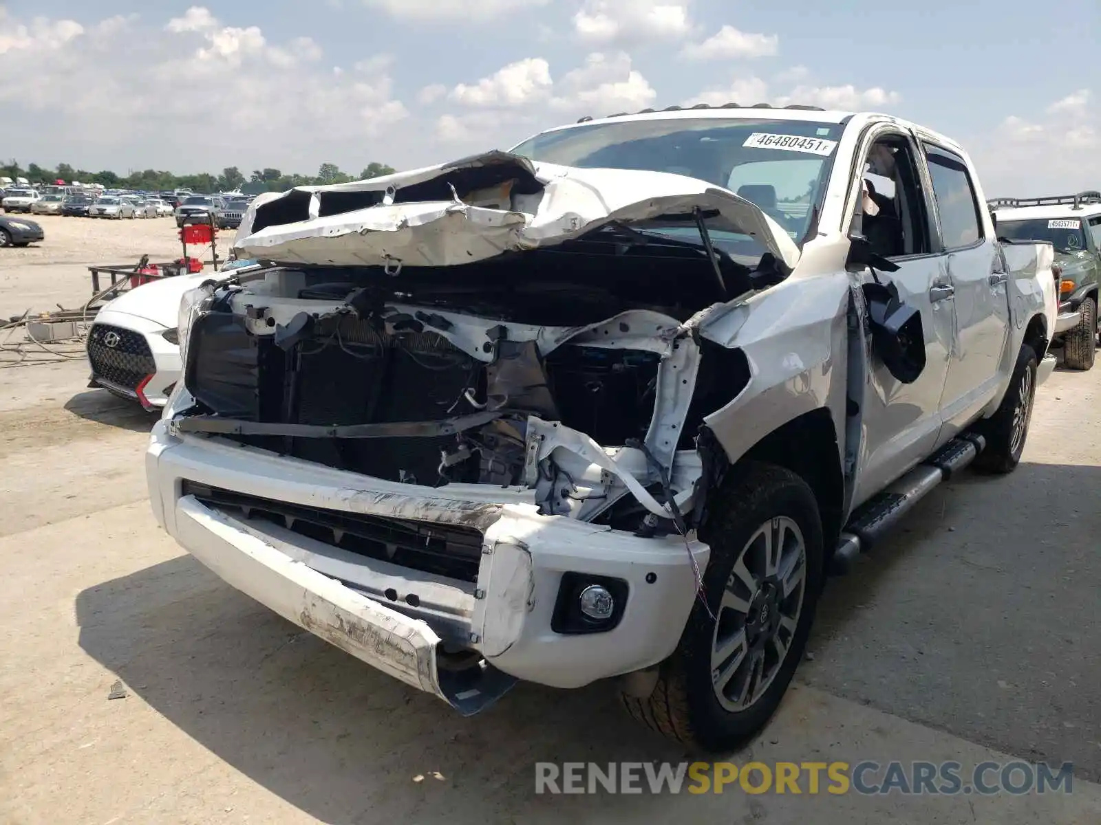 9 Photograph of a damaged car 5TFAY5F12KX824926 TOYOTA TUNDRA 2019