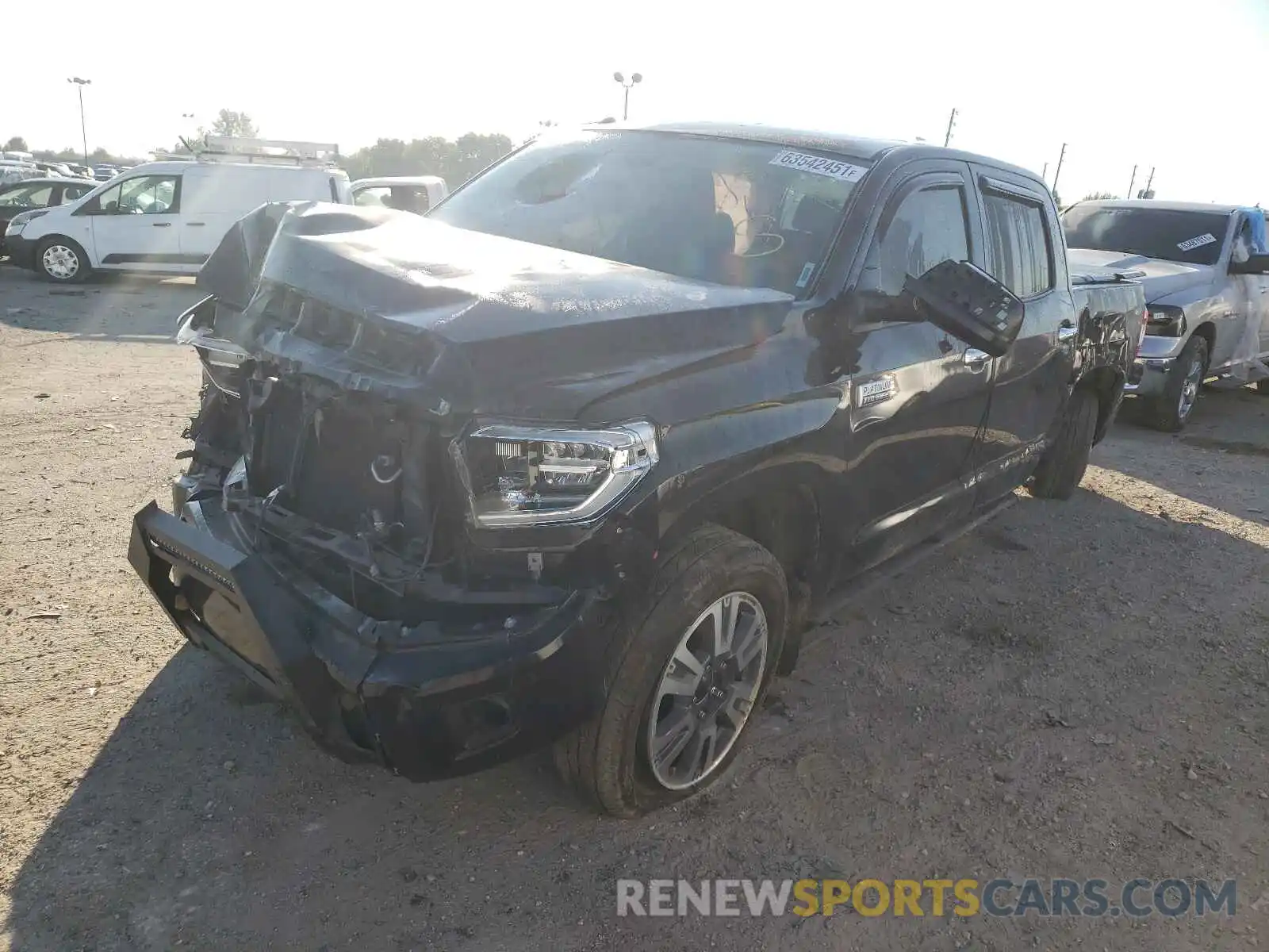 2 Photograph of a damaged car 5TFAY5F12KX824943 TOYOTA TUNDRA 2019