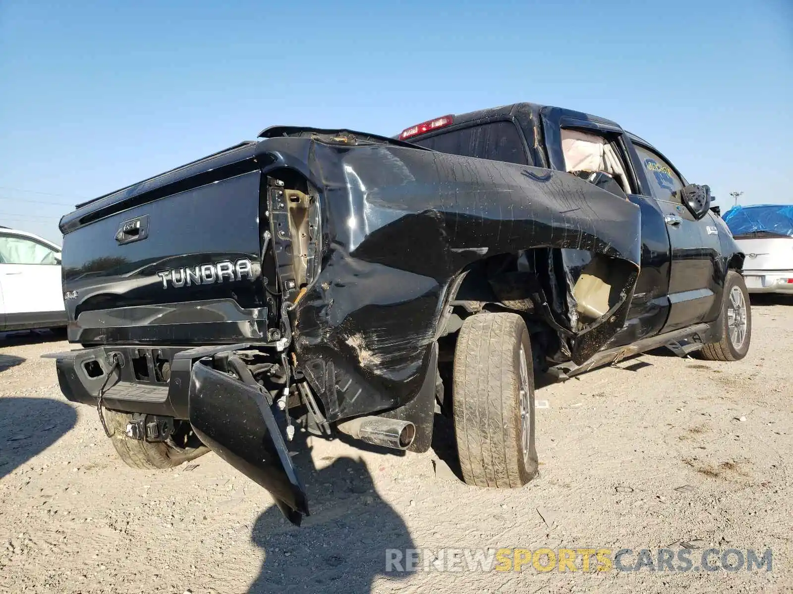 4 Photograph of a damaged car 5TFAY5F12KX824943 TOYOTA TUNDRA 2019