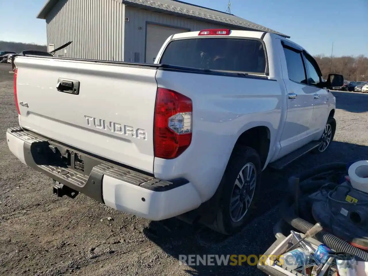 4 Photograph of a damaged car 5TFAY5F12KX828541 TOYOTA TUNDRA 2019