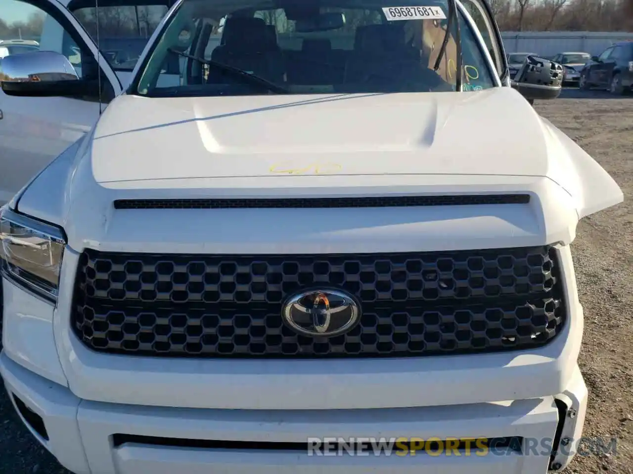 7 Photograph of a damaged car 5TFAY5F12KX828541 TOYOTA TUNDRA 2019