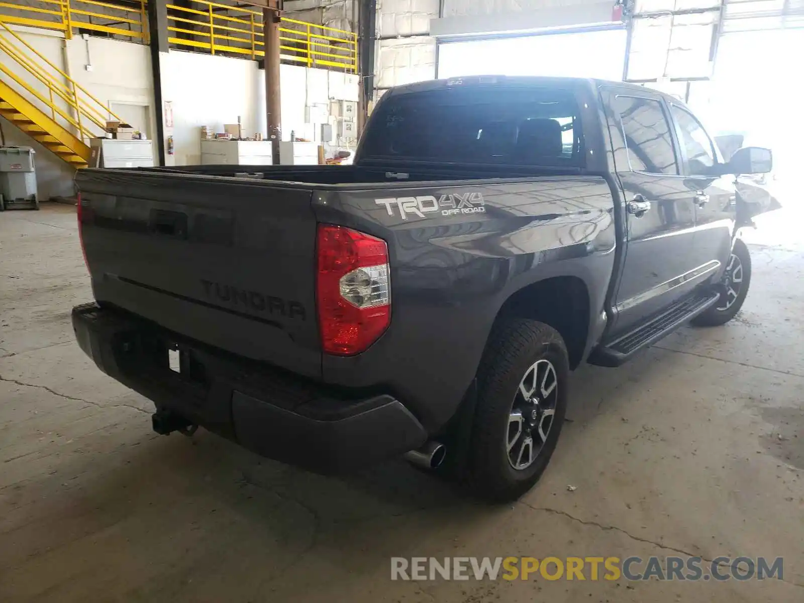 4 Photograph of a damaged car 5TFAY5F12KX856890 TOYOTA TUNDRA 2019