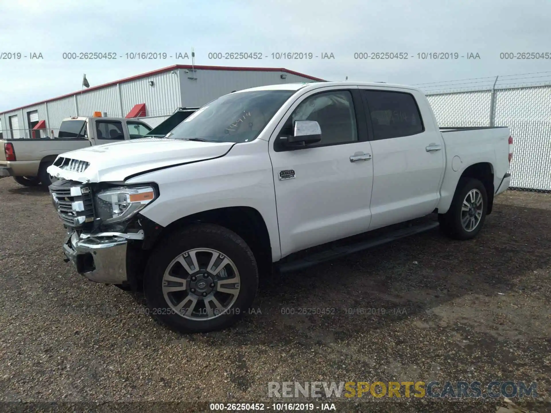 2 Photograph of a damaged car 5TFAY5F12KX858784 TOYOTA TUNDRA 2019