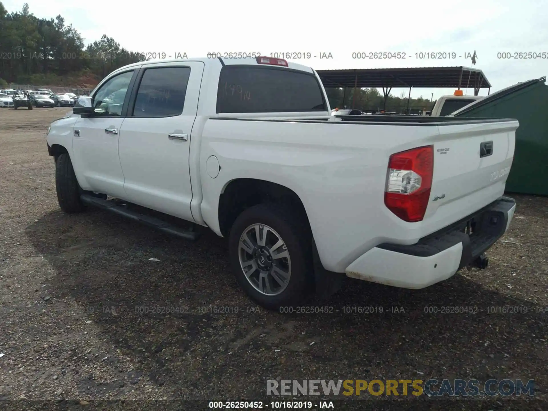 3 Photograph of a damaged car 5TFAY5F12KX858784 TOYOTA TUNDRA 2019