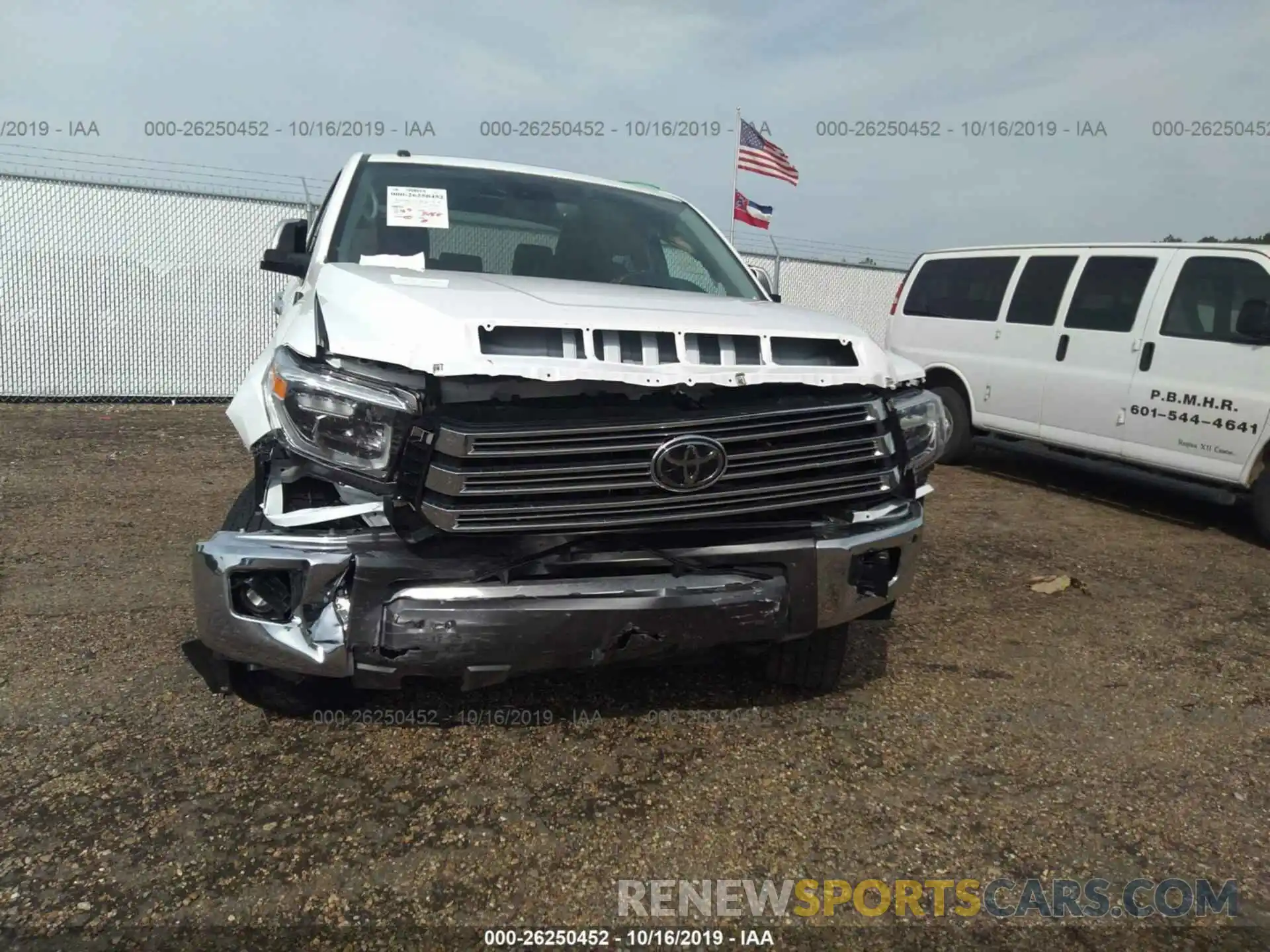 6 Photograph of a damaged car 5TFAY5F12KX858784 TOYOTA TUNDRA 2019