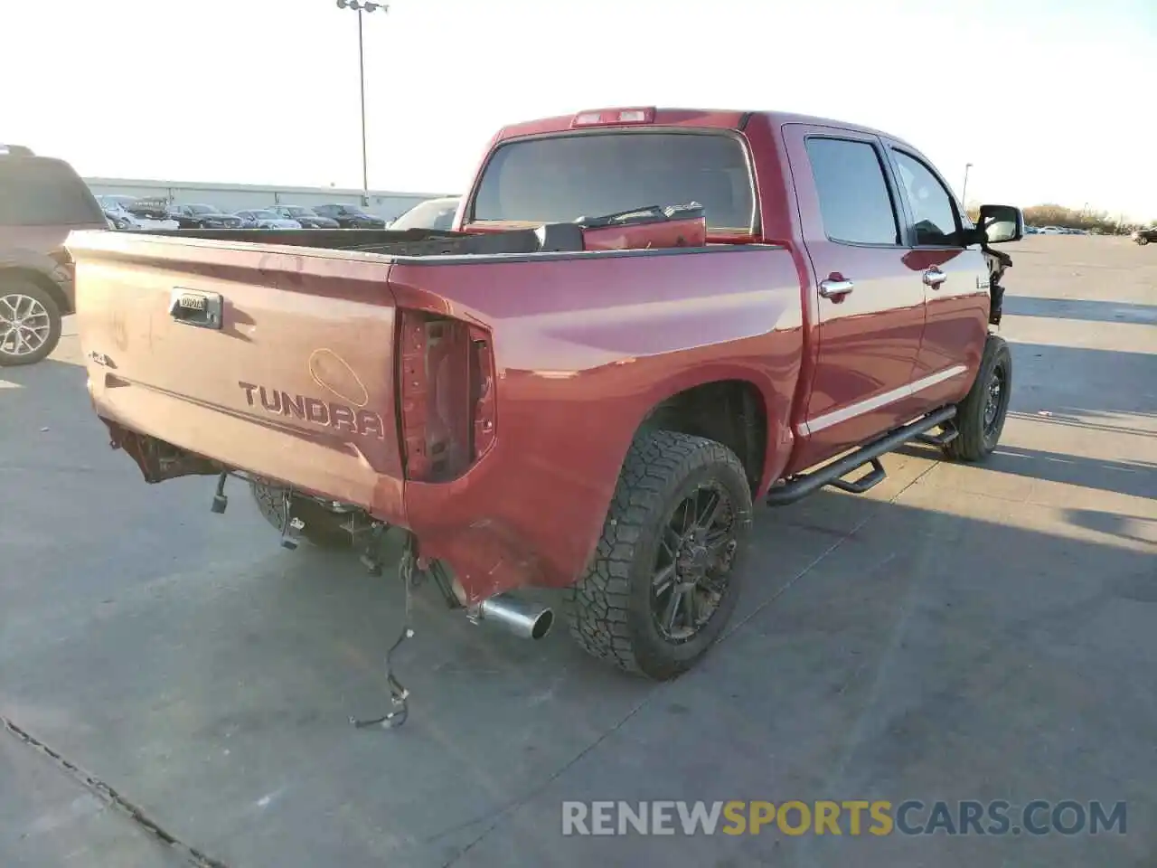 4 Photograph of a damaged car 5TFAY5F13KX779723 TOYOTA TUNDRA 2019