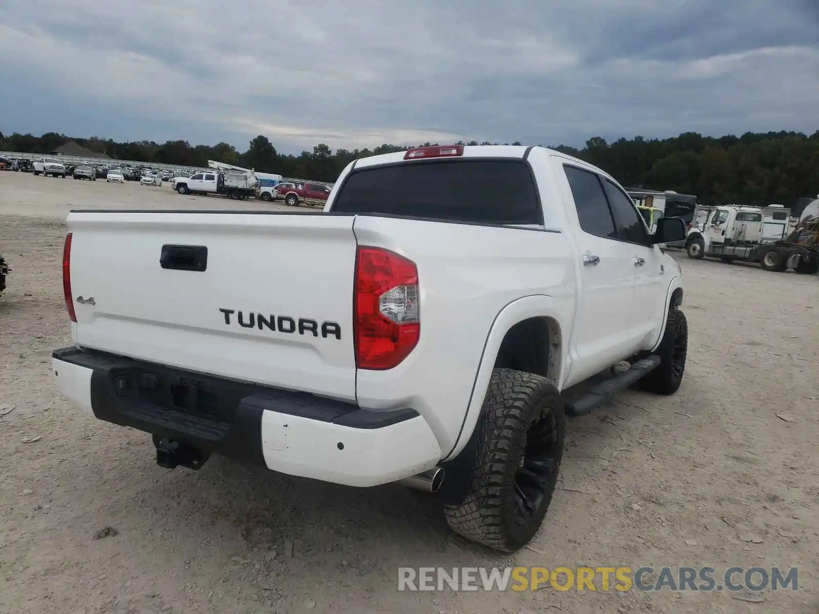 4 Photograph of a damaged car 5TFAY5F13KX780712 TOYOTA TUNDRA 2019