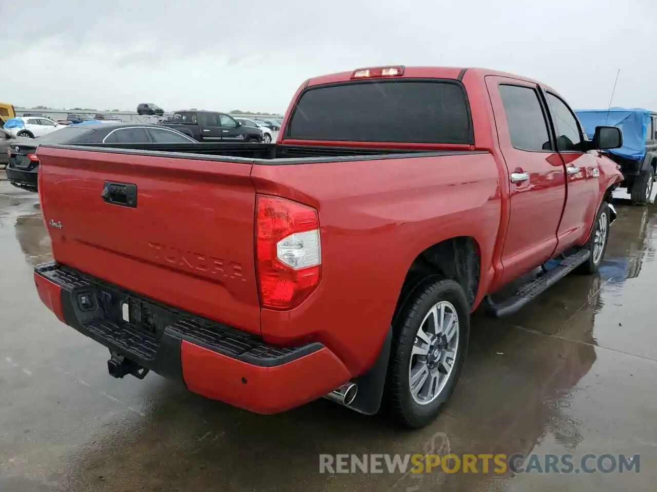 4 Photograph of a damaged car 5TFAY5F13KX788504 TOYOTA TUNDRA 2019