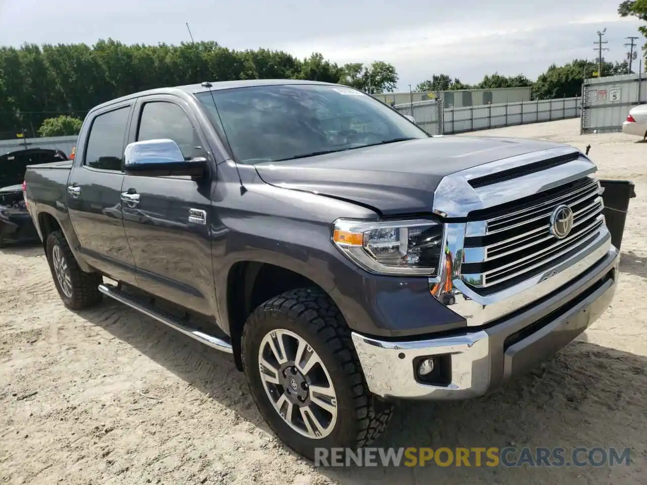 1 Photograph of a damaged car 5TFAY5F13KX794948 TOYOTA TUNDRA 2019