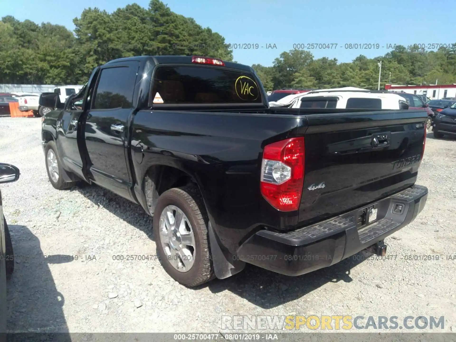 3 Photograph of a damaged car 5TFAY5F13KX805799 TOYOTA TUNDRA 2019