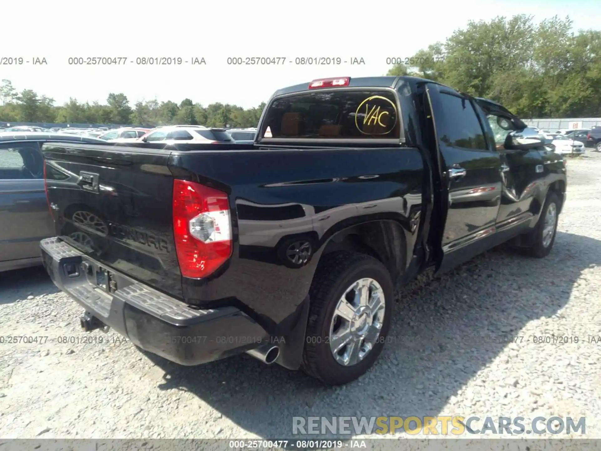 4 Photograph of a damaged car 5TFAY5F13KX805799 TOYOTA TUNDRA 2019