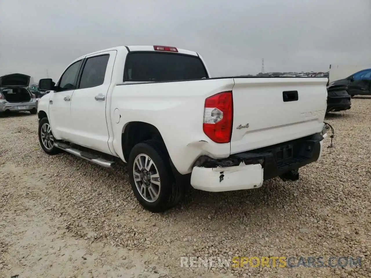 3 Photograph of a damaged car 5TFAY5F13KX816589 TOYOTA TUNDRA 2019