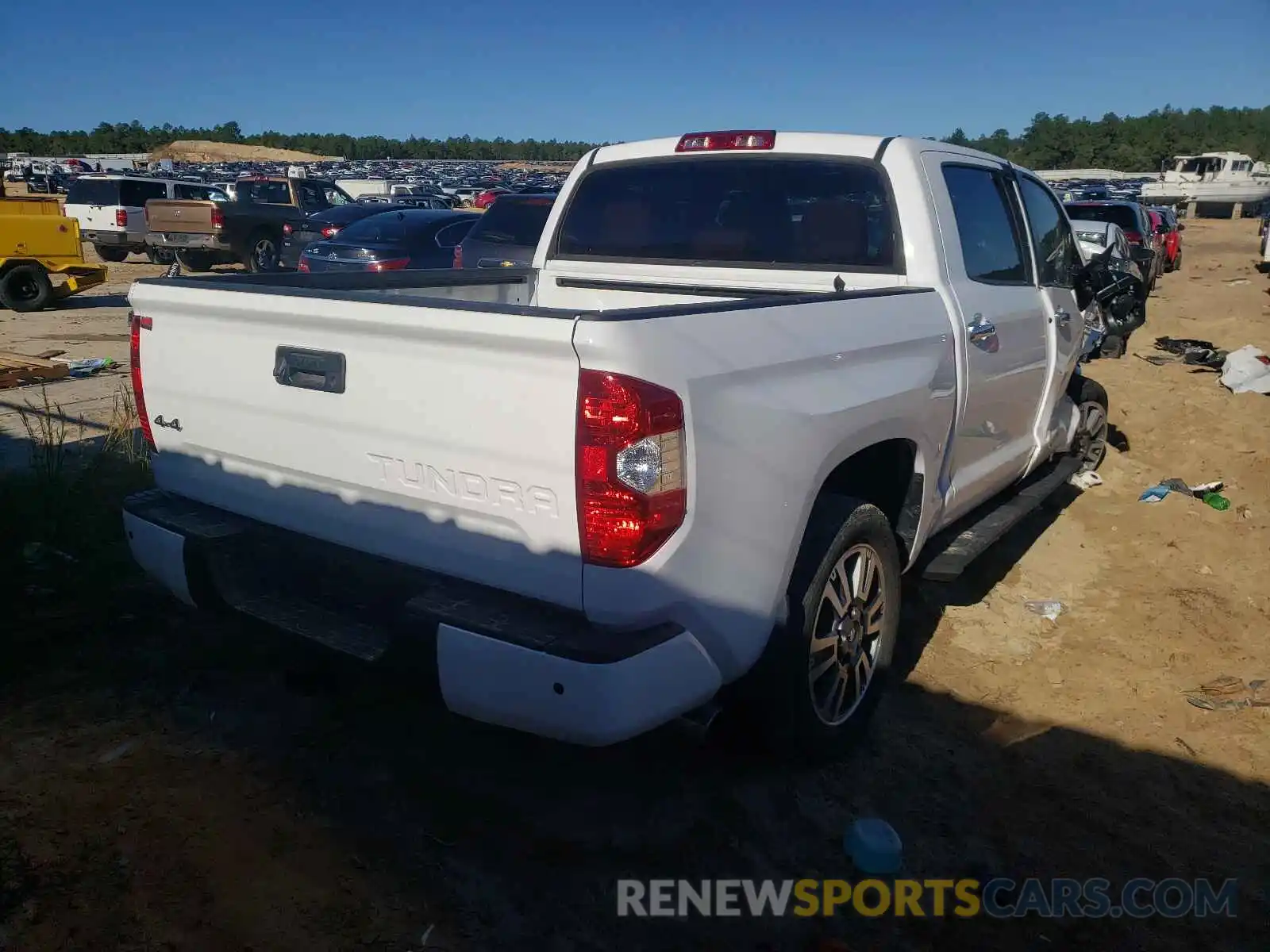 4 Photograph of a damaged car 5TFAY5F13KX824353 TOYOTA TUNDRA 2019