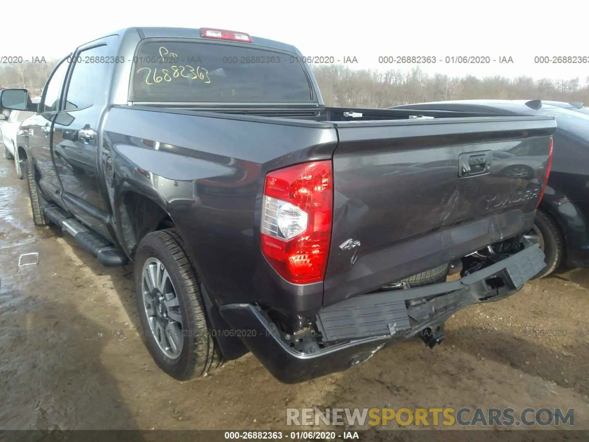 3 Photograph of a damaged car 5TFAY5F13KX824580 TOYOTA TUNDRA 2019