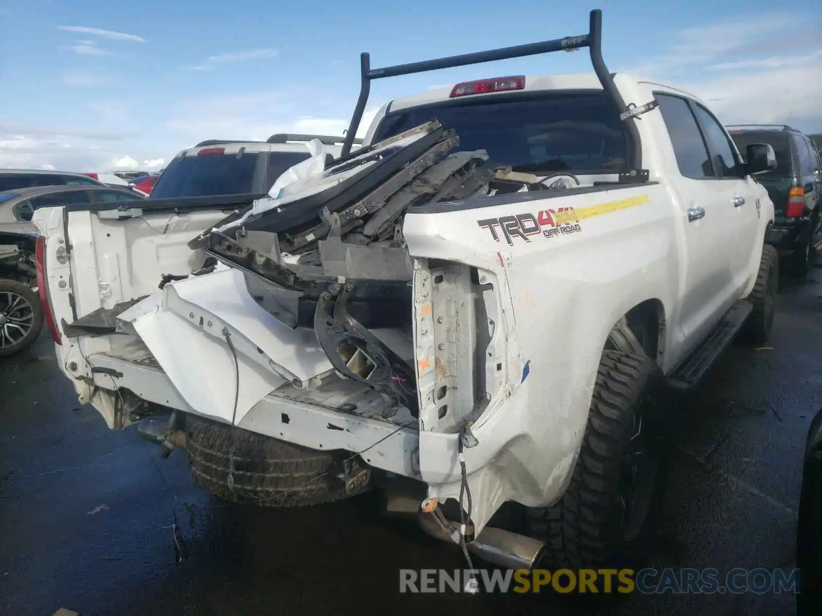 4 Photograph of a damaged car 5TFAY5F13KX831674 TOYOTA TUNDRA 2019