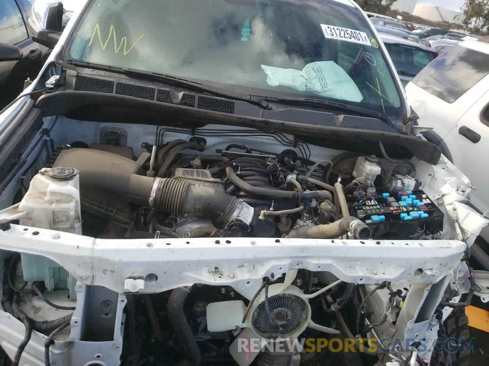 7 Photograph of a damaged car 5TFAY5F13KX831674 TOYOTA TUNDRA 2019