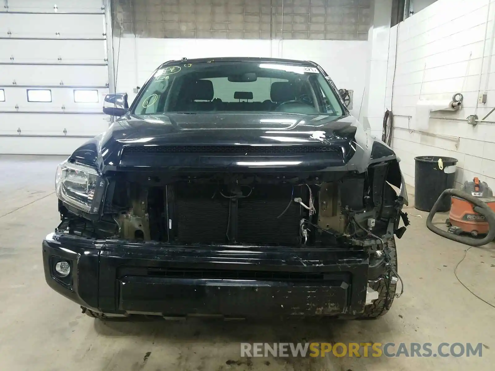 9 Photograph of a damaged car 5TFAY5F13KX858423 TOYOTA TUNDRA 2019