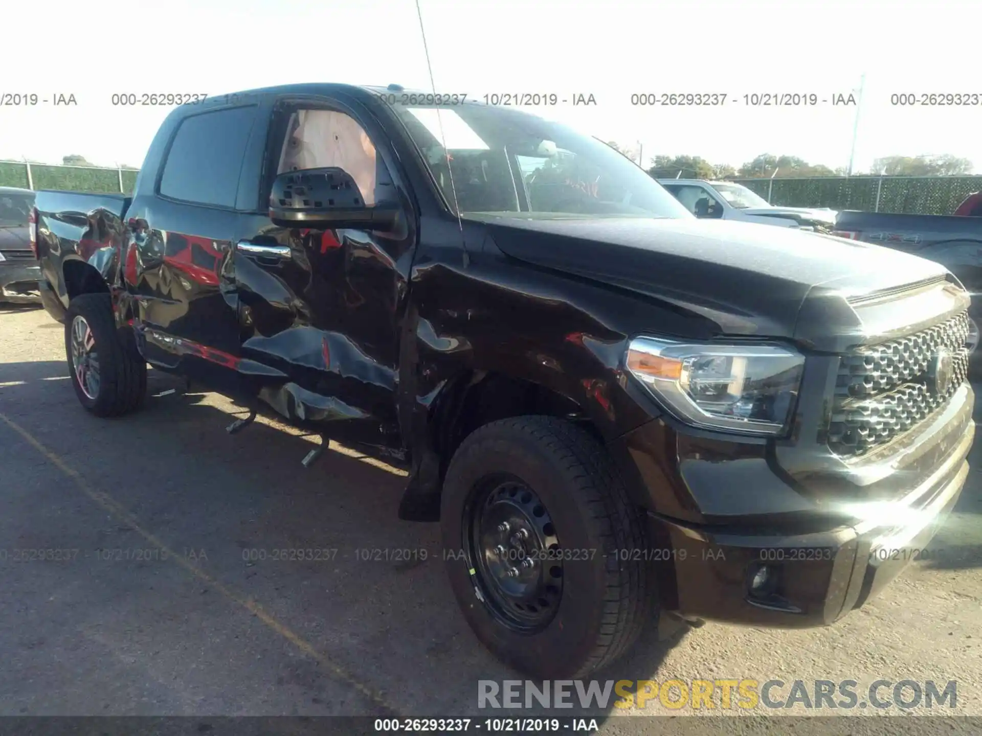 1 Photograph of a damaged car 5TFAY5F13KX859975 TOYOTA TUNDRA 2019