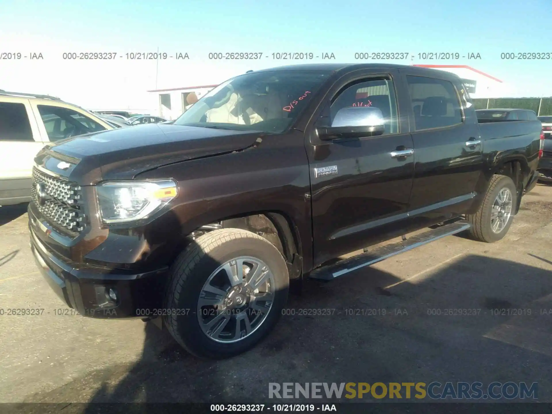 2 Photograph of a damaged car 5TFAY5F13KX859975 TOYOTA TUNDRA 2019