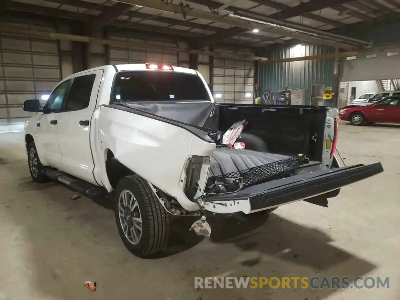 3 Photograph of a damaged car 5TFAY5F13KX864755 TOYOTA TUNDRA 2019