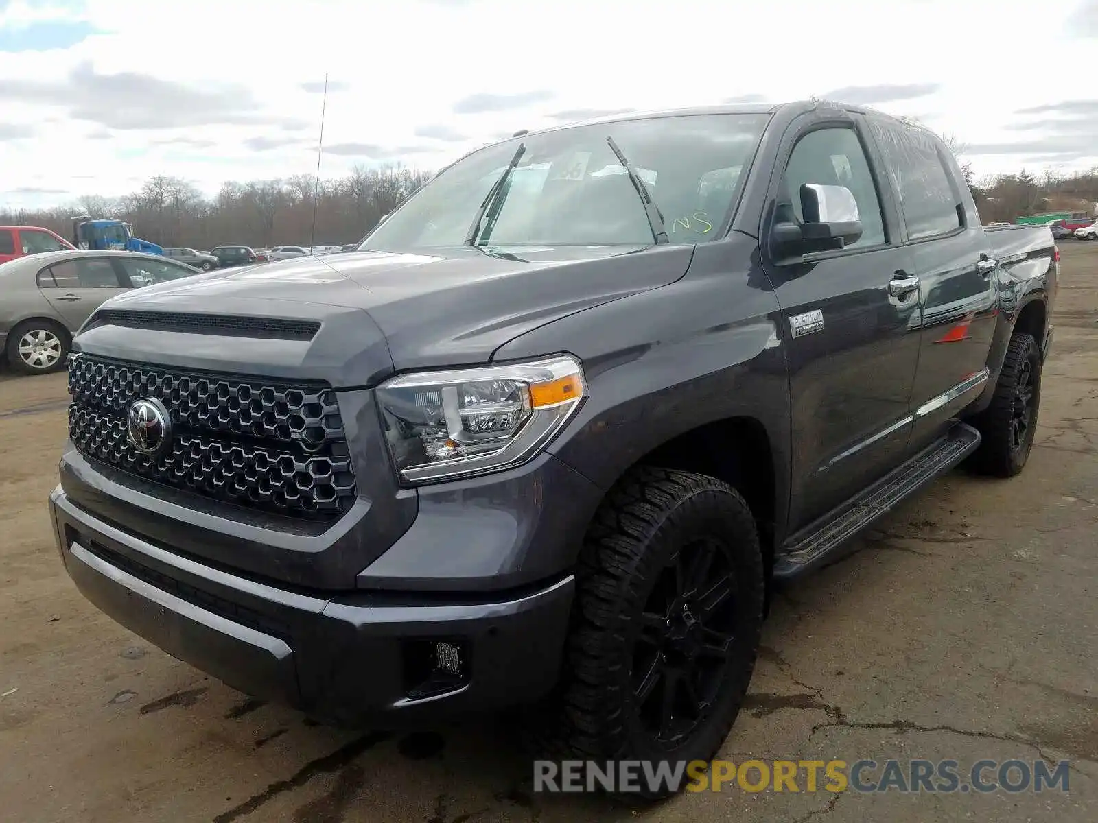 2 Photograph of a damaged car 5TFAY5F14KX802782 TOYOTA TUNDRA 2019