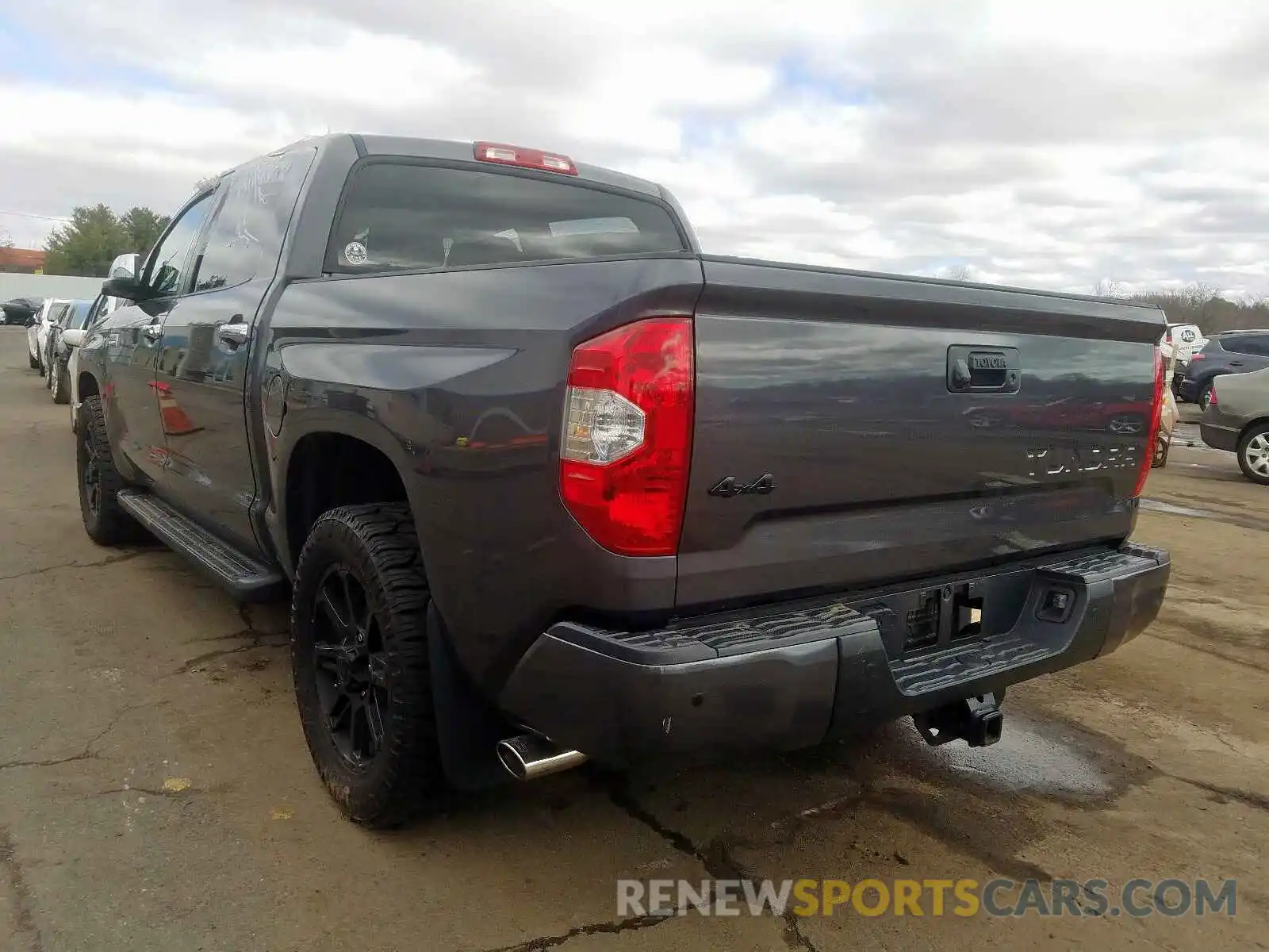 3 Photograph of a damaged car 5TFAY5F14KX802782 TOYOTA TUNDRA 2019