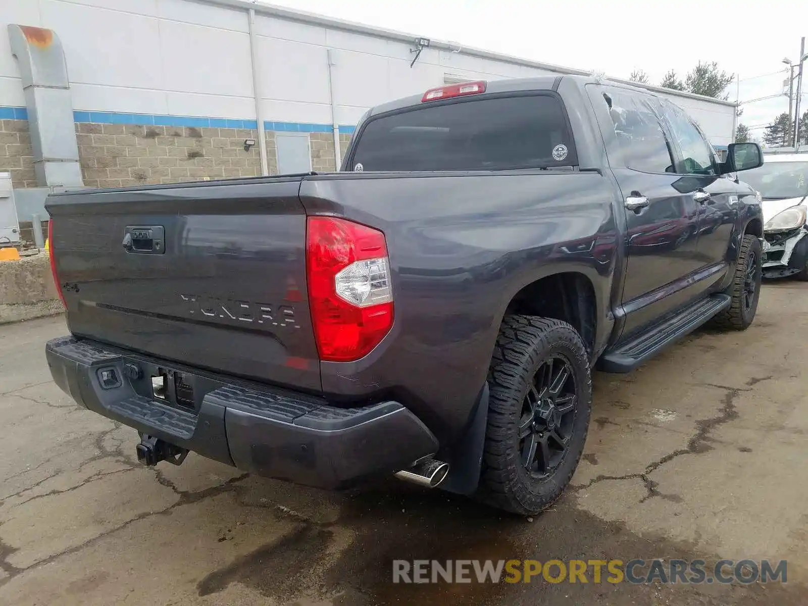 4 Photograph of a damaged car 5TFAY5F14KX802782 TOYOTA TUNDRA 2019