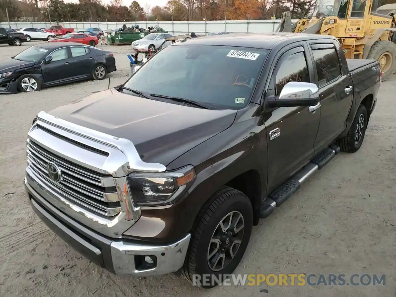 2 Photograph of a damaged car 5TFAY5F14KX809330 TOYOTA TUNDRA 2019