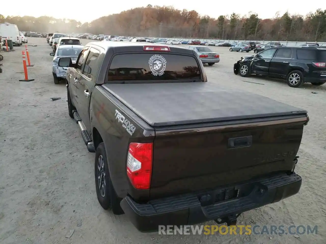 3 Photograph of a damaged car 5TFAY5F14KX809330 TOYOTA TUNDRA 2019