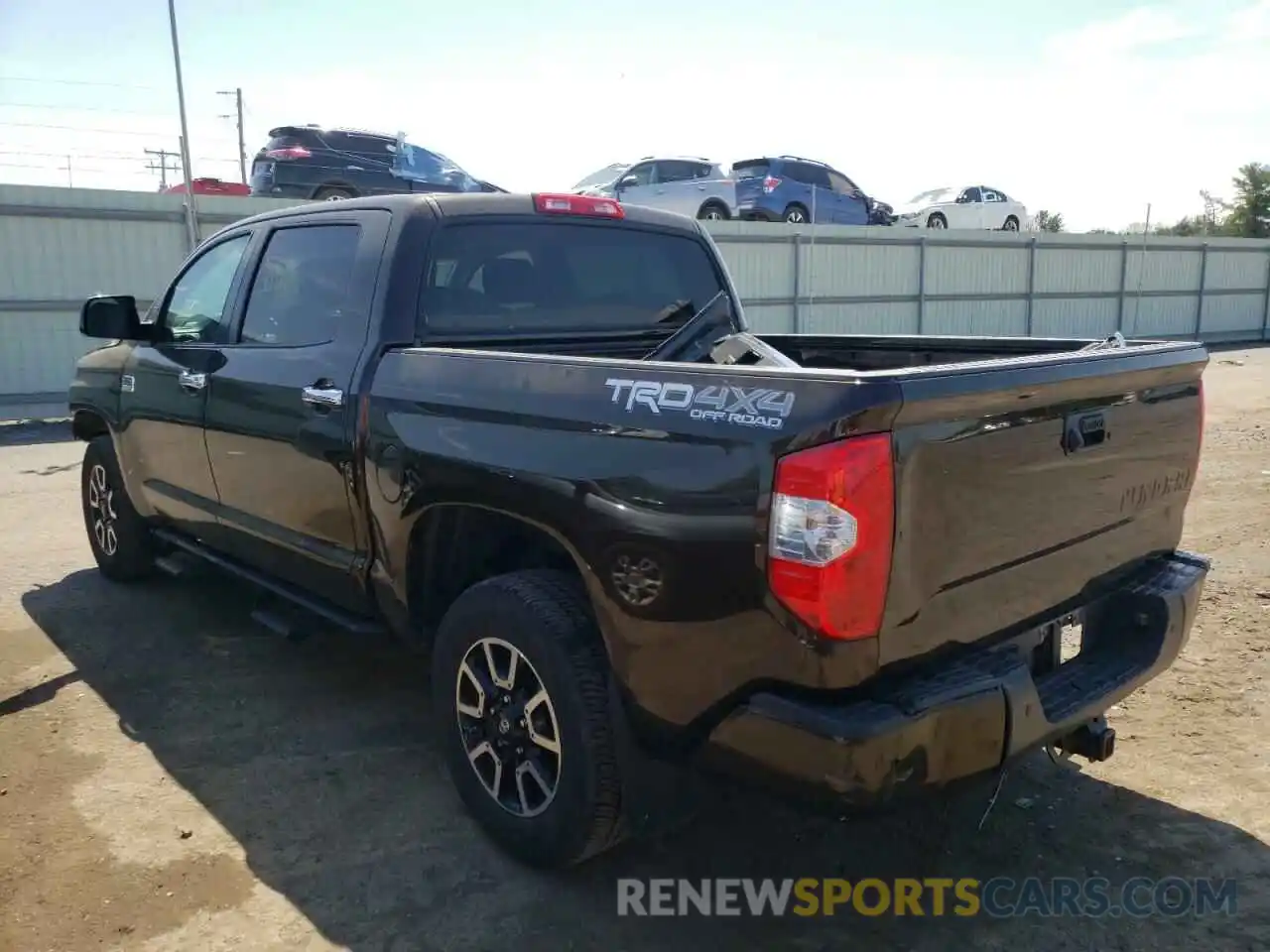 3 Photograph of a damaged car 5TFAY5F14KX814012 TOYOTA TUNDRA 2019