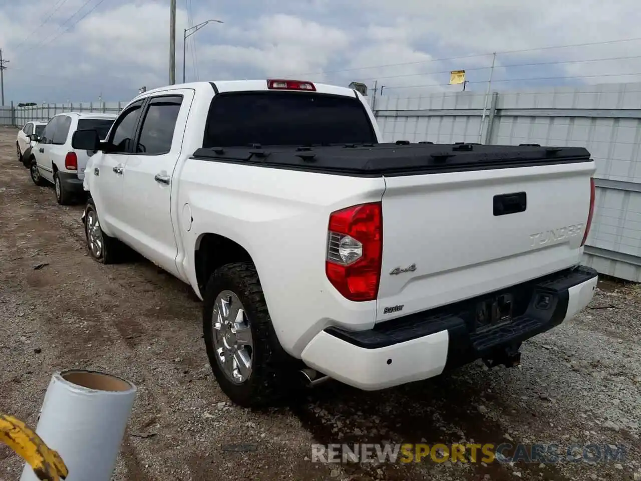 3 Photograph of a damaged car 5TFAY5F14KX825771 TOYOTA TUNDRA 2019