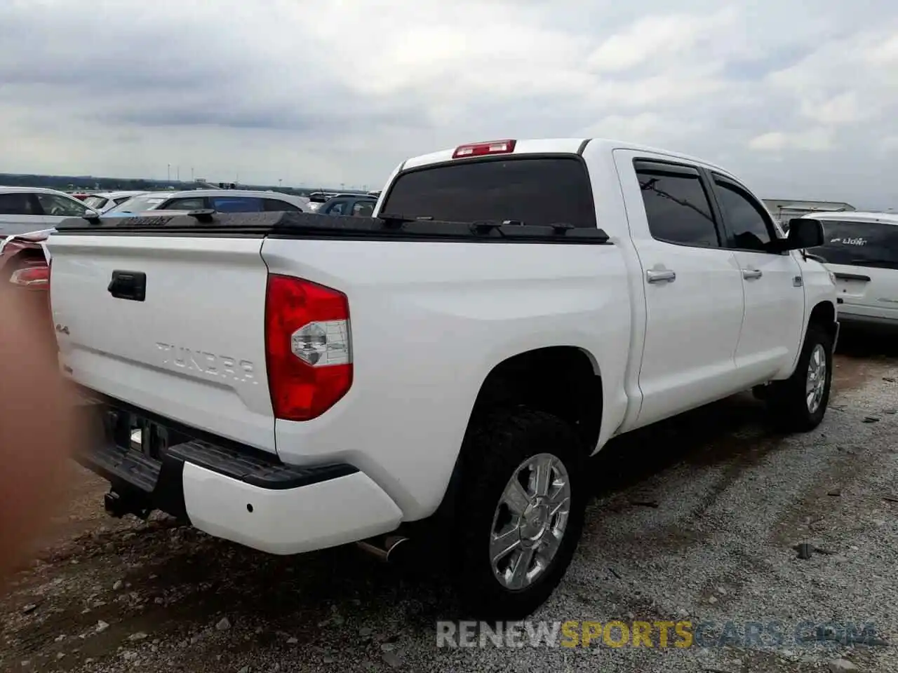 4 Photograph of a damaged car 5TFAY5F14KX825771 TOYOTA TUNDRA 2019